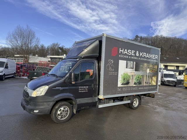 Dubă cu caroserie tip cutie IVECO Dayli 35C17 Koffer 3,5 T Klima