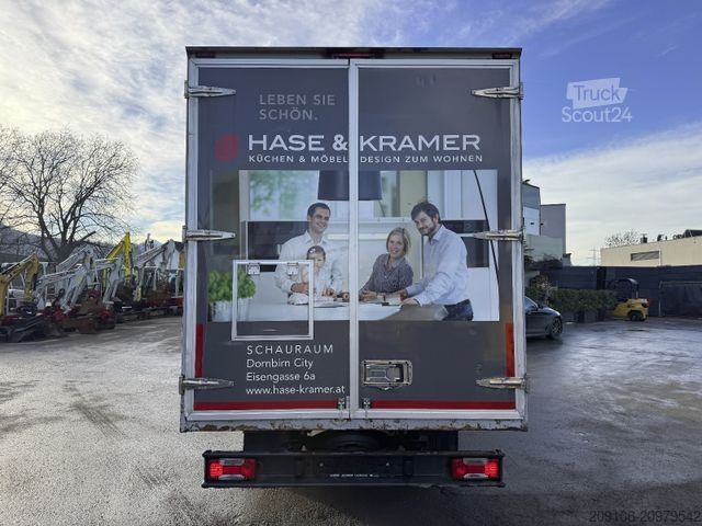 Dubă cu caroserie tip cutie IVECO Dayli 35C17 Koffer 3,5 T Klima