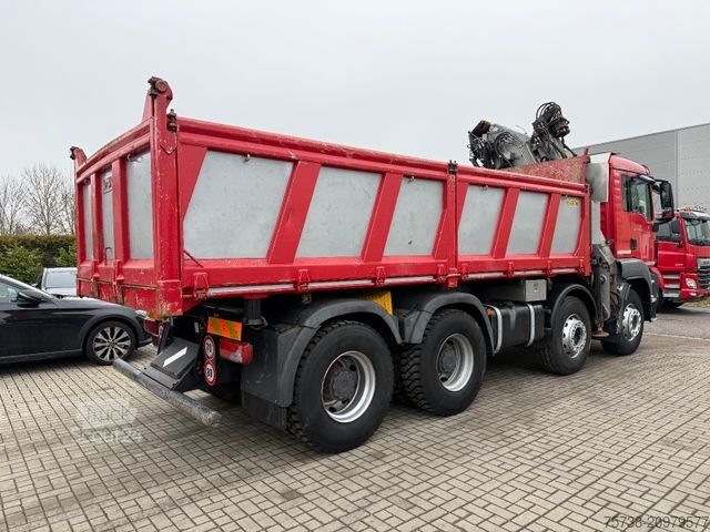 Tipvogn MAN TGS 41.480 8x4 Kipper+Kran Penz/Intarder