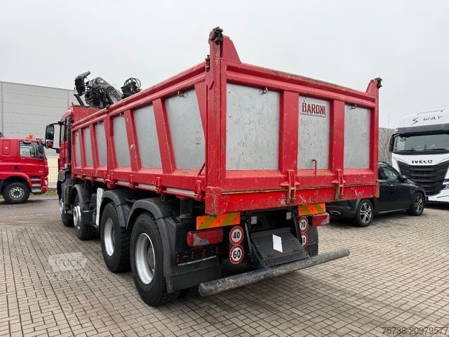 Tipvogn MAN TGS 41.480 8x4 Kipper+Kran Penz/Intarder