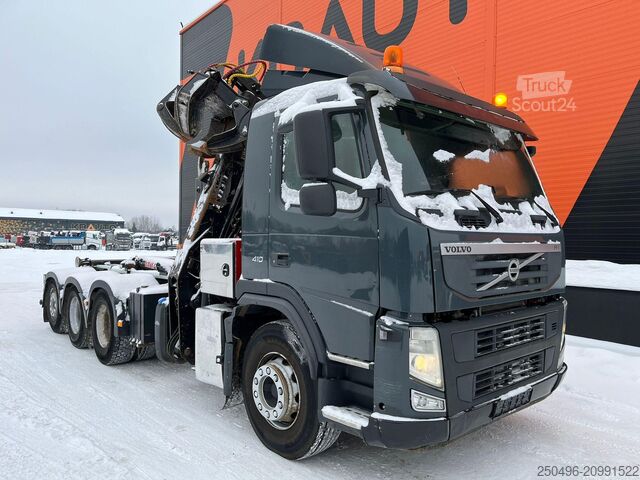 Système de bras à crochet Volvo FM 410 8x4*4 BERGER L110 / HYVALIFT L=5700 mm