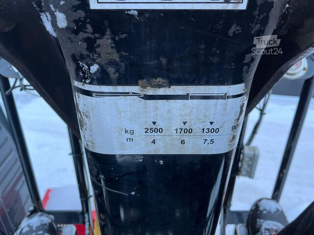 Hook arm system Volvo FM 410 8x4*4 BERGER L110 / HYVALIFT L=5700 mm