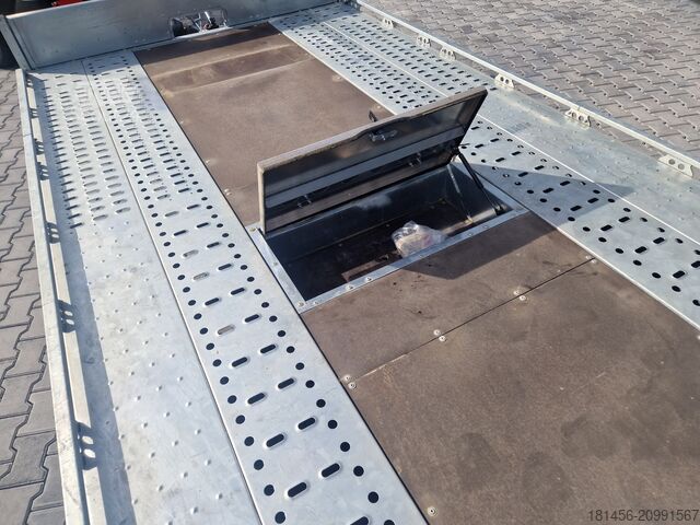 Car carrier trailer Brian James Trailers Fahrzeugtransporter 231-5522 ankippbar