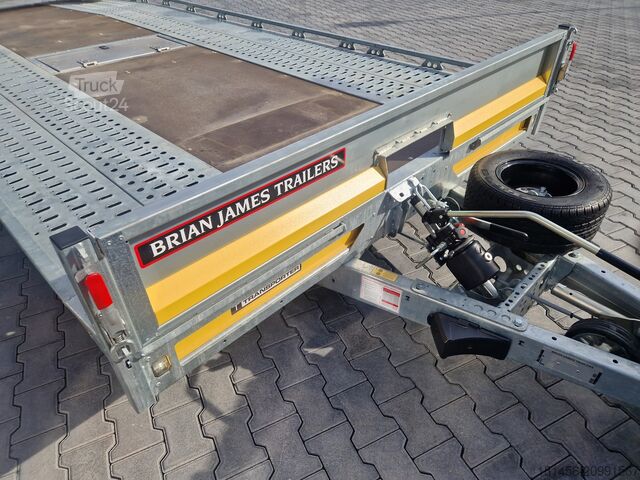 Car carrier trailer Brian James Trailers Fahrzeugtransporter 231-5522 ankippbar
