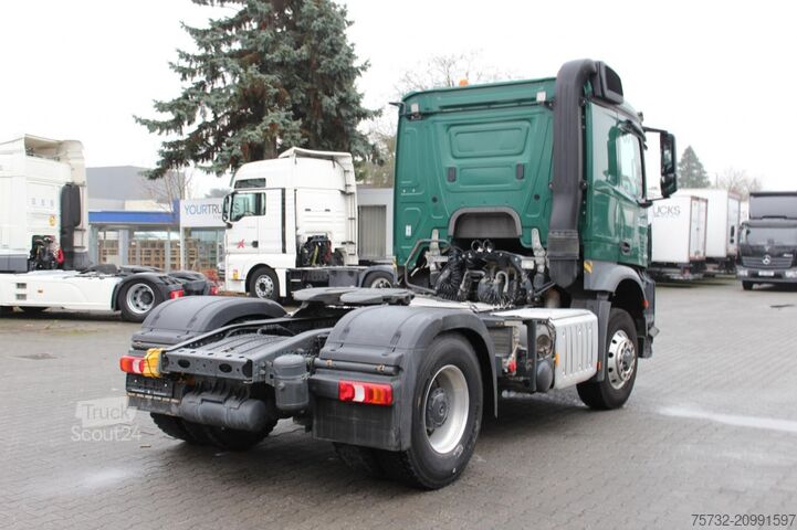 Tracteur routier standard Mercedes-Benz Arocs 1843 E6 ACC Hydraulik Alu-Felgen Kühlbox