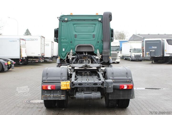 Tracteur routier standard Mercedes-Benz Arocs 1843 E6 ACC Hydraulik Alu-Felgen Kühlbox