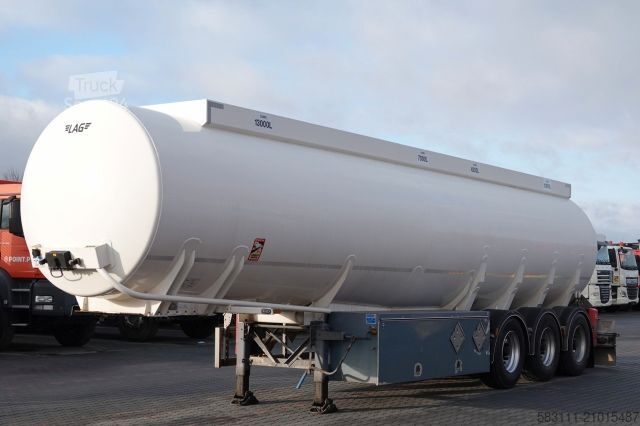 Tanker yarı römork LAG CYSTERNA DO PALIWA / 36200 L / 4 KOMORY