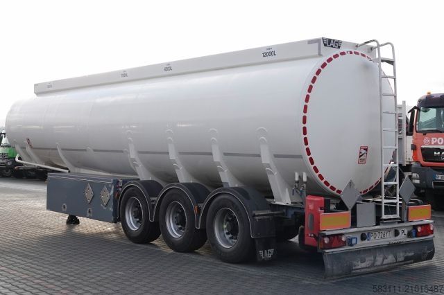 Tanker yarı römork LAG CYSTERNA DO PALIWA / 36200 L / 4 KOMORY