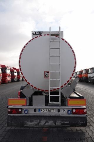 Tanker yarı römork LAG CYSTERNA DO PALIWA / 36200 L / 4 KOMORY