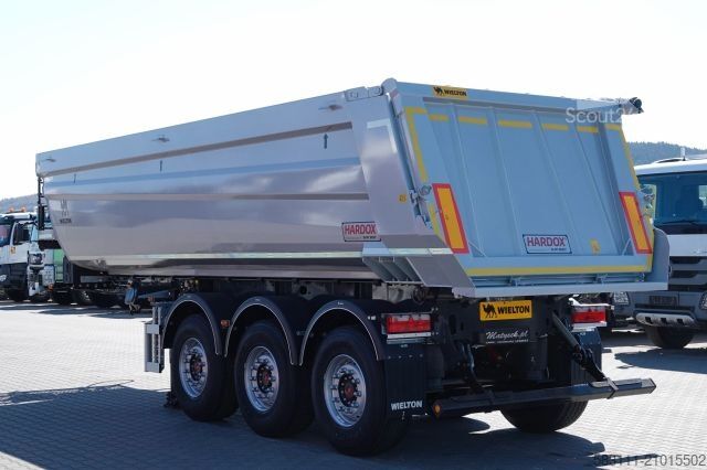 Kippers oplegger WIELTON WYWROTKA STALOWA / 26m3 / HP RYNNA / NOWA