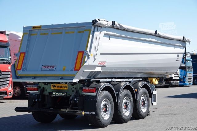 Kippers oplegger WIELTON WYWROTKA STALOWA / 26m3 / HP RYNNA / NOWA