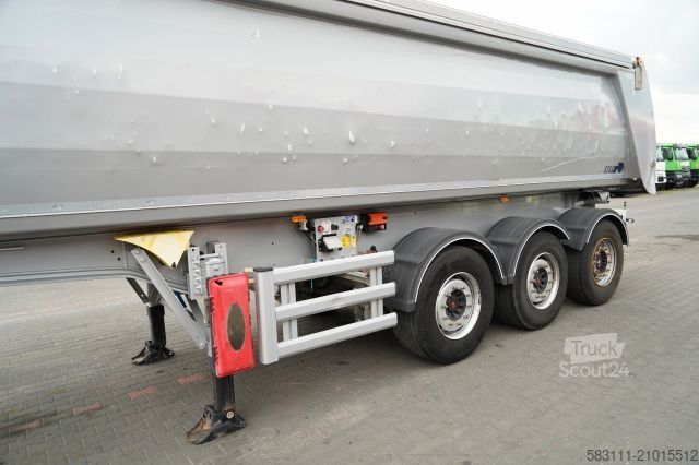 Semi-remorque benne STAS WYWROTKA / 26m3 / ALUMINIOWA / O? PONOSZONA / S