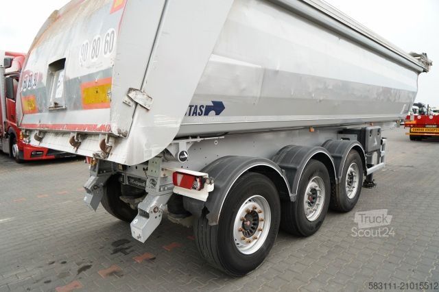 Semi-remorque benne STAS WYWROTKA / 26m3 / ALUMINIOWA / O? PONOSZONA / S