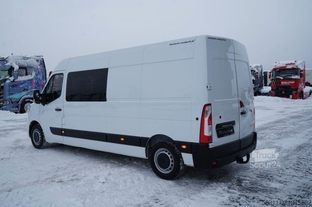 Bestelwagen RENAULT MASTER / BLASZAK / FURGON / BRYGADÓWKA 7 MIEJSC