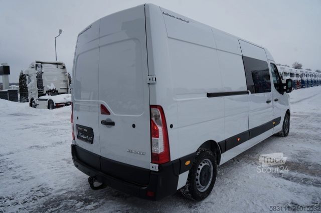 Bestelwagen RENAULT MASTER / BLASZAK / FURGON / BRYGADÓWKA 7 MIEJSC