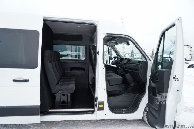 Bestelwagen RENAULT MASTER / BLASZAK / FURGON / BRYGADÓWKA 7 MIEJSC