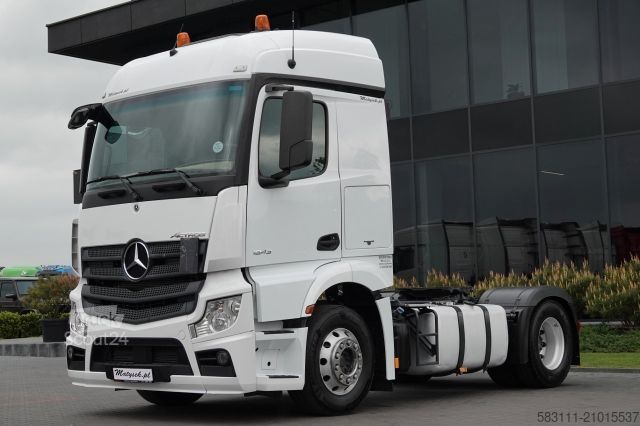 Standaard trekker MERCEDES-BENZ ACTROS 1843 / RETARDER / ALUFELGI / EURO 6 / SPR