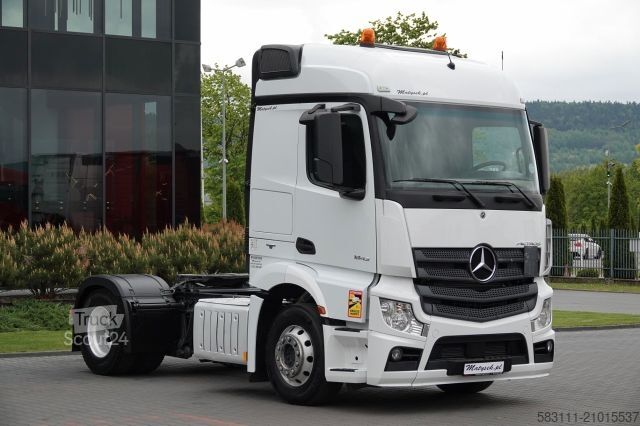 Standaard trekker MERCEDES-BENZ ACTROS 1843 / RETARDER / ALUFELGI / EURO 6 / SPR