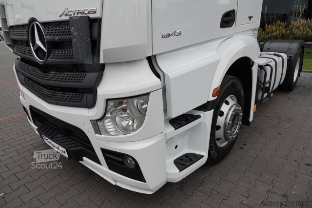 Standaard trekker MERCEDES-BENZ ACTROS 1843 / RETARDER / ALUFELGI / EURO 6 / SPR