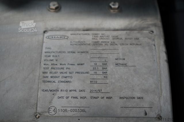 Standaard trekker IVECO S-WAY / 460 / RETARDER /  LNG / 