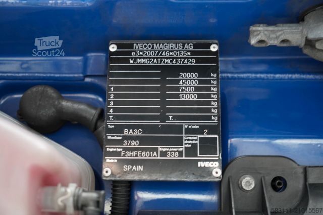 Standaard trekker IVECO S-WAY / 460 / RETARDER /  LNG / 