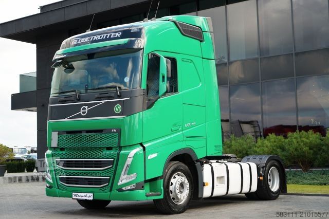 Tracteur routier standard VOLVO FH 500 / I-SAVE / RETARDER / HYDRAULIKA / I-PARK