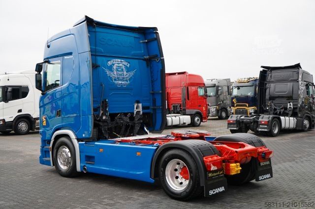 Standaard trekker SCANIA S 500 / RETARDER / I-PARK COOL / ALUFELGI