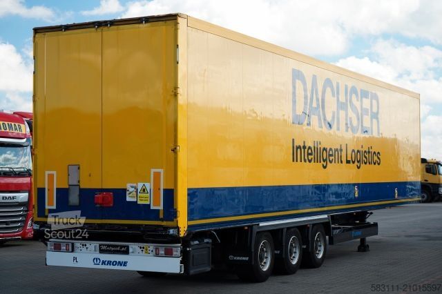 Rashladna poluprikolica KRONE / KONTENER / DOPPELSTOCK / 2017 ROK 