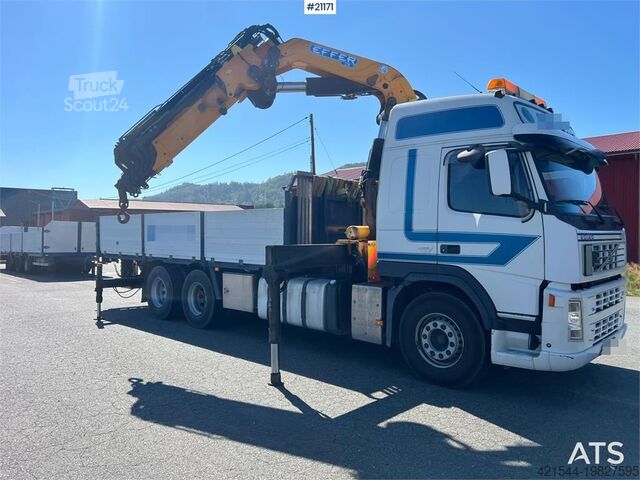 Kranbil Volvo FM480 crane truck w/,370.11/8S Effer crane WATCH V