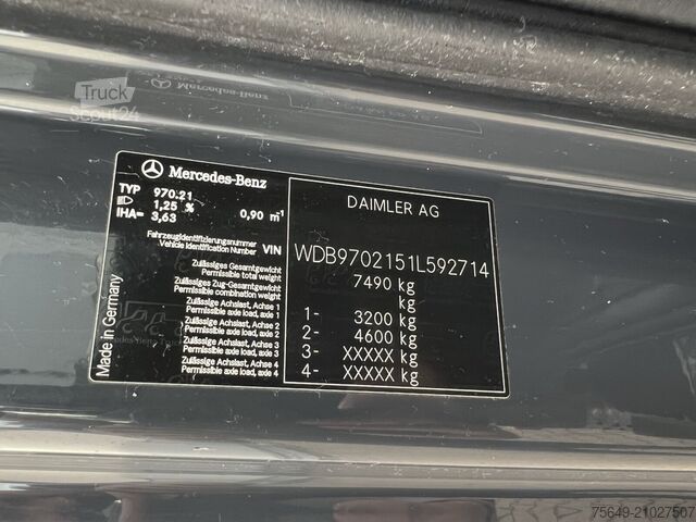 Fourgon tôlé Mercedes-Benz Atego 816 L 4x2 Atego 816 L 4x2 mit LBW, 4x Vorhanden!