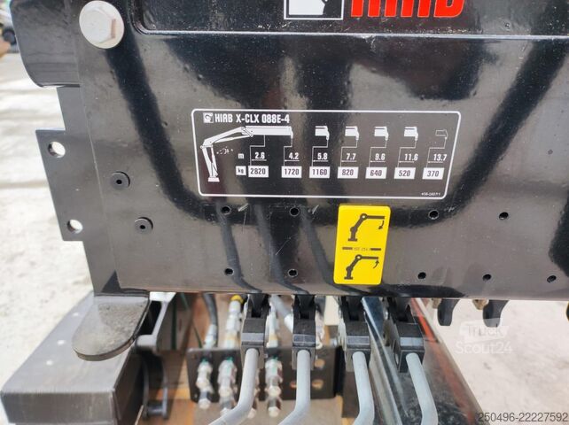 Krāns Hiab X-CLX 088 E-4 NEW MANUAL CRANE