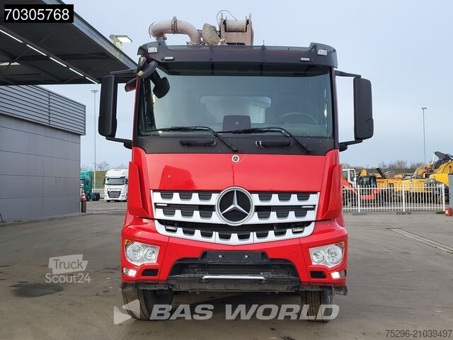Pompe à béton Mercedes Arocs 3240 8X4 38mtr Putzmeister BSF 38-5 16 H ...