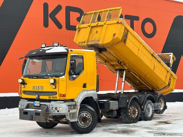 Benne Sisu E11 420 8x2 BOX L=6142 mm