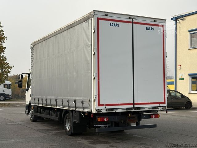 Camion bâché DAF LF 210*E6a*AHK*Standklima*1-Liege*
