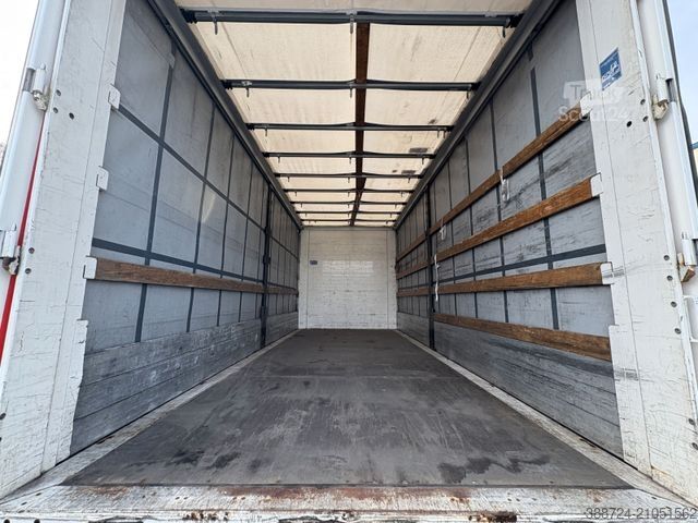 Camion bâché DAF LF 210*E6a*AHK*Standklima*1-Liege*