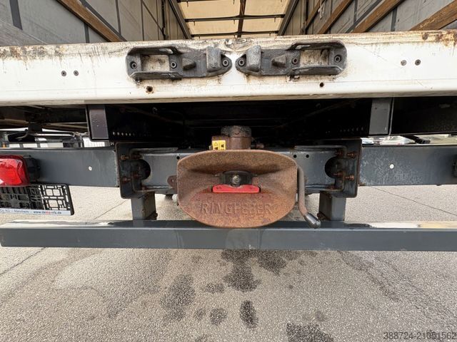 Camion bâché DAF LF 210*E6a*AHK*Standklima*1-Liege*