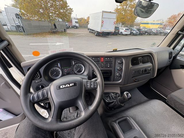 Camion bâché DAF LF 210*E6a*AHK*Standklima*1-Liege*