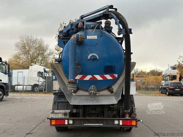 Saugwagen MAN FE410A*Kroll*Saug/Spül*Wittig*Funk FB*Lenkachse*