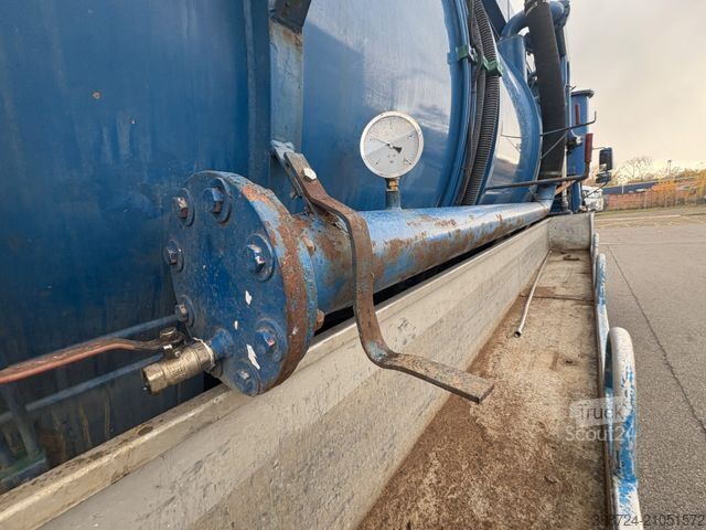 Saugwagen MAN FE410A*Kroll*Saug/Spül*Wittig*Funk FB*Lenkachse*