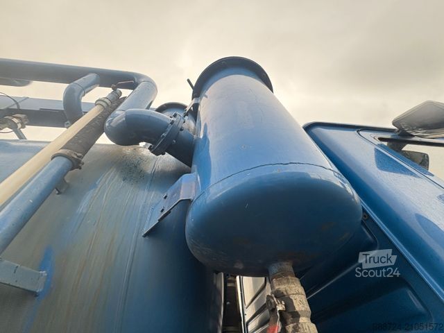 Saugwagen MAN FE410A*Kroll*Saug/Spül*Wittig*Funk FB*Lenkachse*