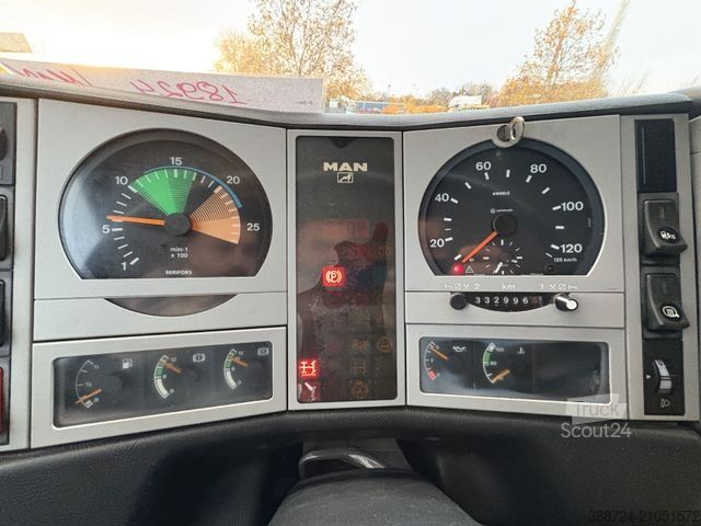 Saugwagen MAN FE410A*Kroll*Saug/Spül*Wittig*Funk FB*Lenkachse*