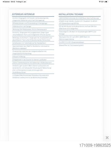 Caravana semiintegrada HYMER/ERIBA ML-T CrossTrail 580 4x4 Winterpaket XL Bett