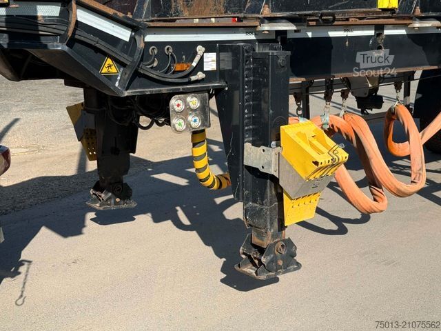 Log semitrailer DOLL LOGO 21 mit 8 Schemeln, Mammut 9 to.