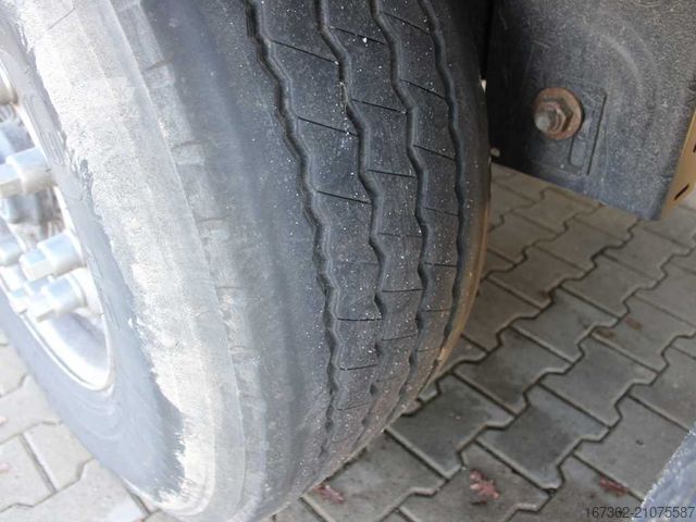 Open semitrailer with tarp KÄSSBOHRER XS, LIFTING AXLE, MULTILOCK