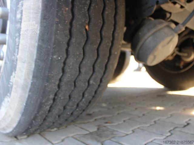 Open semitrailer with tarp KÄSSBOHRER XS, LIFTING AXLE, MULTILOCK