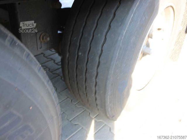 Open semitrailer with tarp KÄSSBOHRER XS, LIFTING AXLE, MULTILOCK