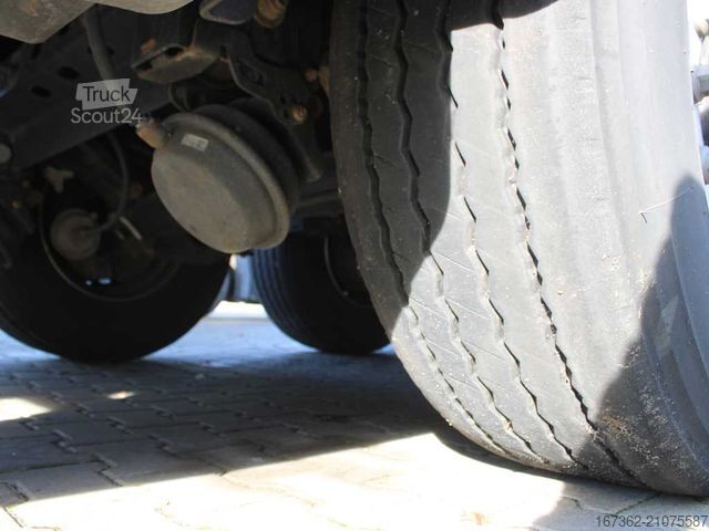 Open semitrailer with tarp KÄSSBOHRER XS, LIFTING AXLE, MULTILOCK