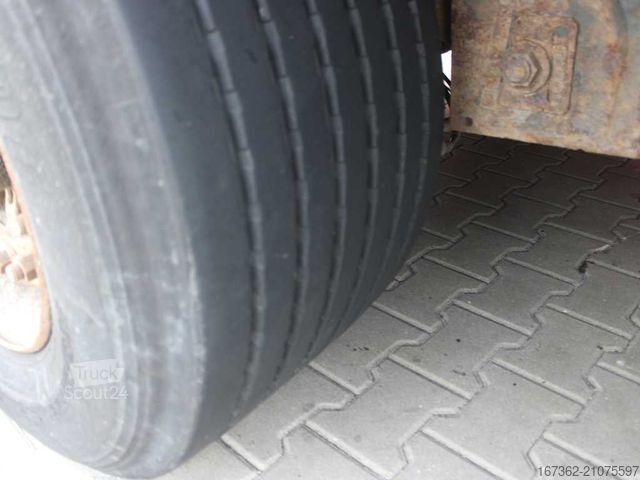 Open semitrailer KRONE SD,  LIFTING AXLE, MULTILOCK