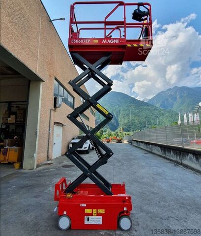 Ψαλίδι πλατφόρμας εργασίας Magni ES0607EP 5,60m Elektro Neugerät