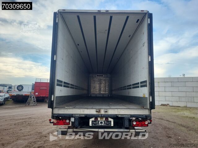 Kühl-/Tiefkühltransport Schmitz SKO24 Tailgate Lifting Axle Flower Width